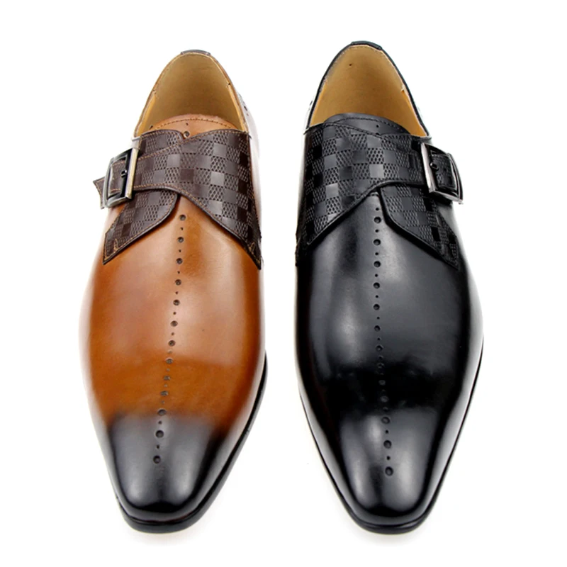 Men Designer Shoes Patent Leather Party Shoes Luxury for Men Custom Leather Shoes Formal Social Male for Wedding Office Best