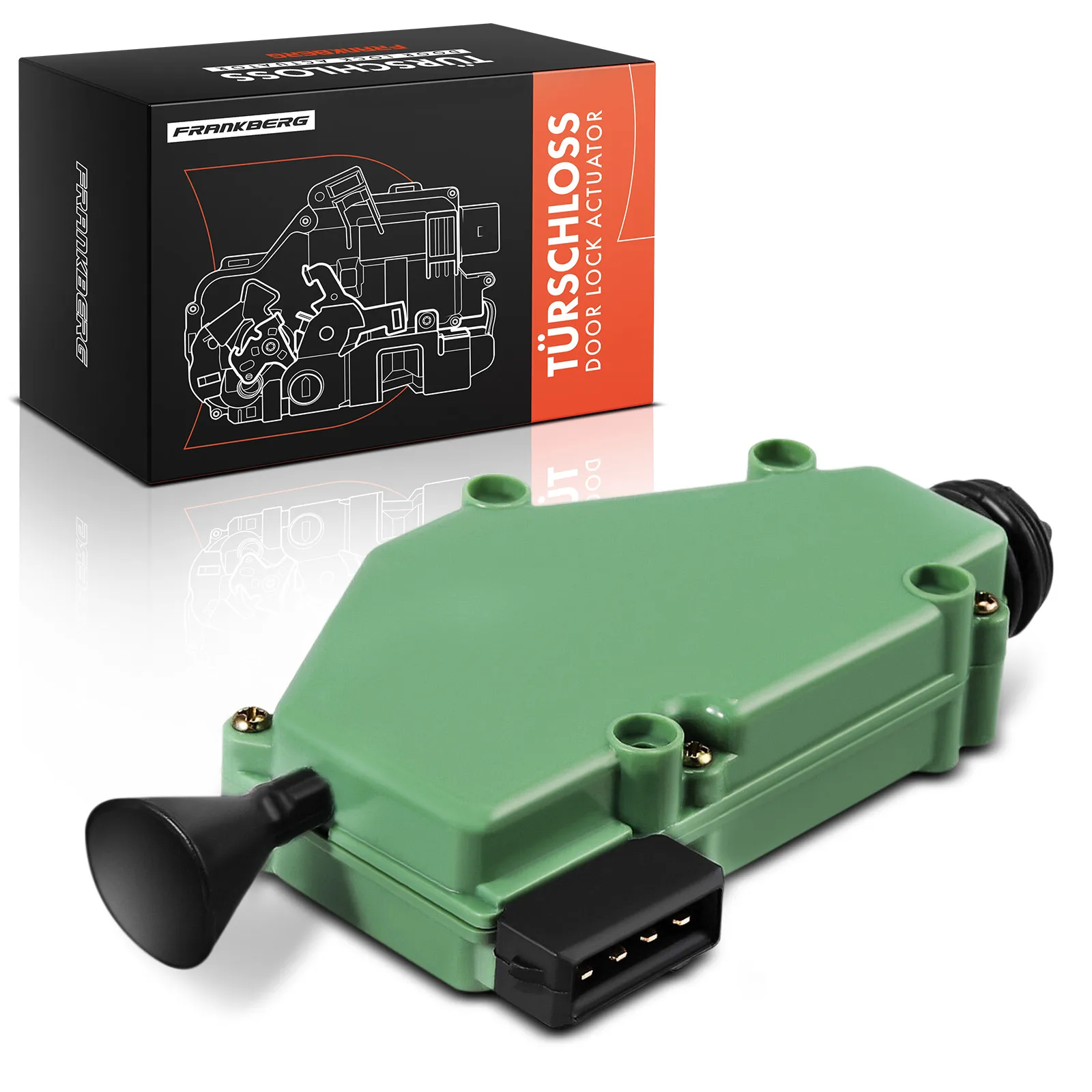Frankberg 1x Deurslot voertuig achterklep voor VW Transporter III IV T3 T4 Bus Box 7D0959781A 2559781A 701959781 2559781