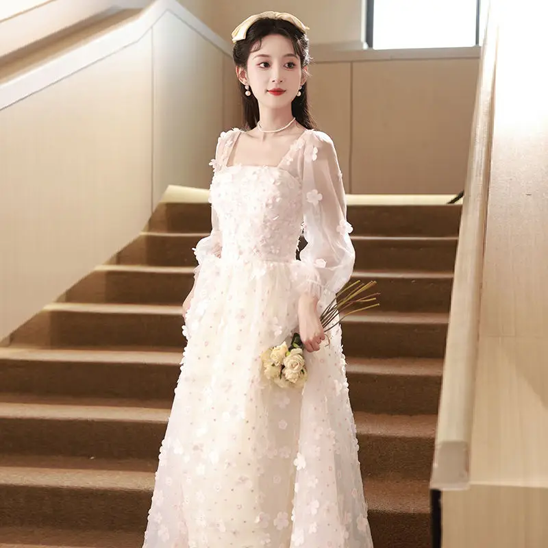 เสื้อคลุมยาวทรงสลิมมิ่ง รุ่น Dr 2025 คอลเลคชั่นฤดูหนาวใหม่ สไตล์หรูหรา ให้ความรู้สึกดุจเทพธิดา
