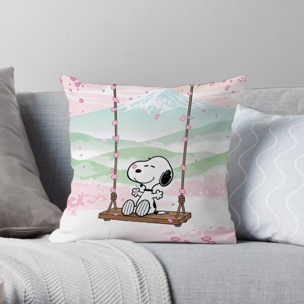 Snoopys Pillowcases Cartoon Kawaii Pillow Covers Female Cute Pillow Cases Woman MEN Bedroom Room Home Decoration Birthday Gift - view 4