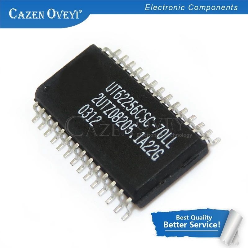 Chipset 5pcs/lot UT62256CSCL-70LL UT62256CSC UT62256CSC-70LL UTC SOP 32K X 8 BIT LOW  CMOS SRAM  In Stock