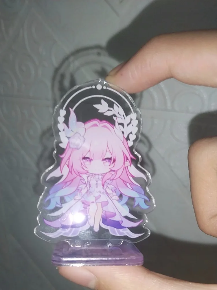 Honkai:Star Rail Cyrene 6cm Mini Double-sided Interlayer Acrylic Stand Model Plate Decoration Desk Figure Display Friends Gifts