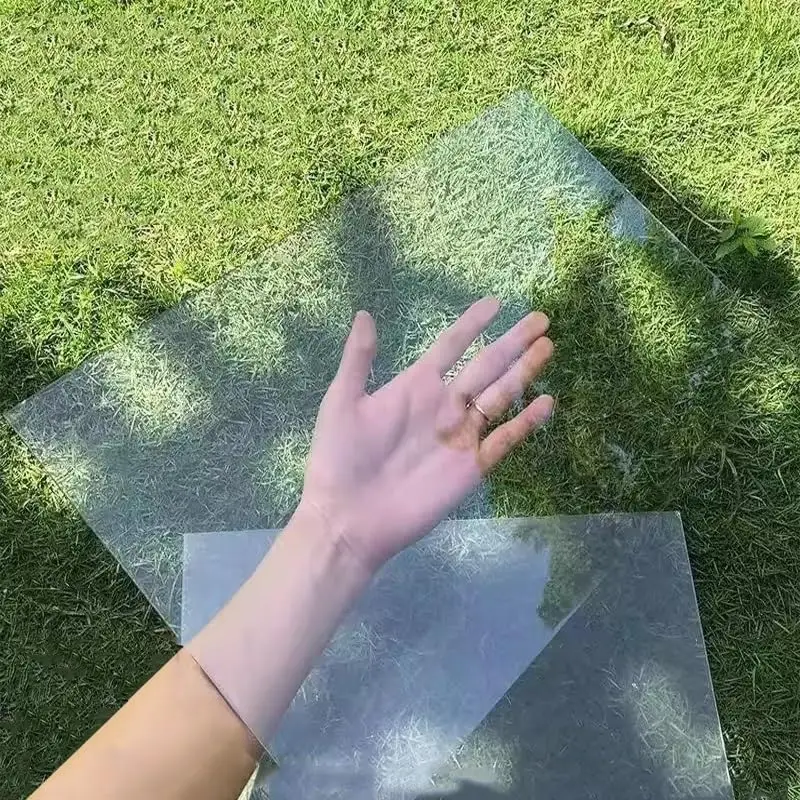 PVC Plate High Transparent Plastic Board 0.3~6mm Thickness Plastic Sheet Hard Pc Board Endurance Board Processing