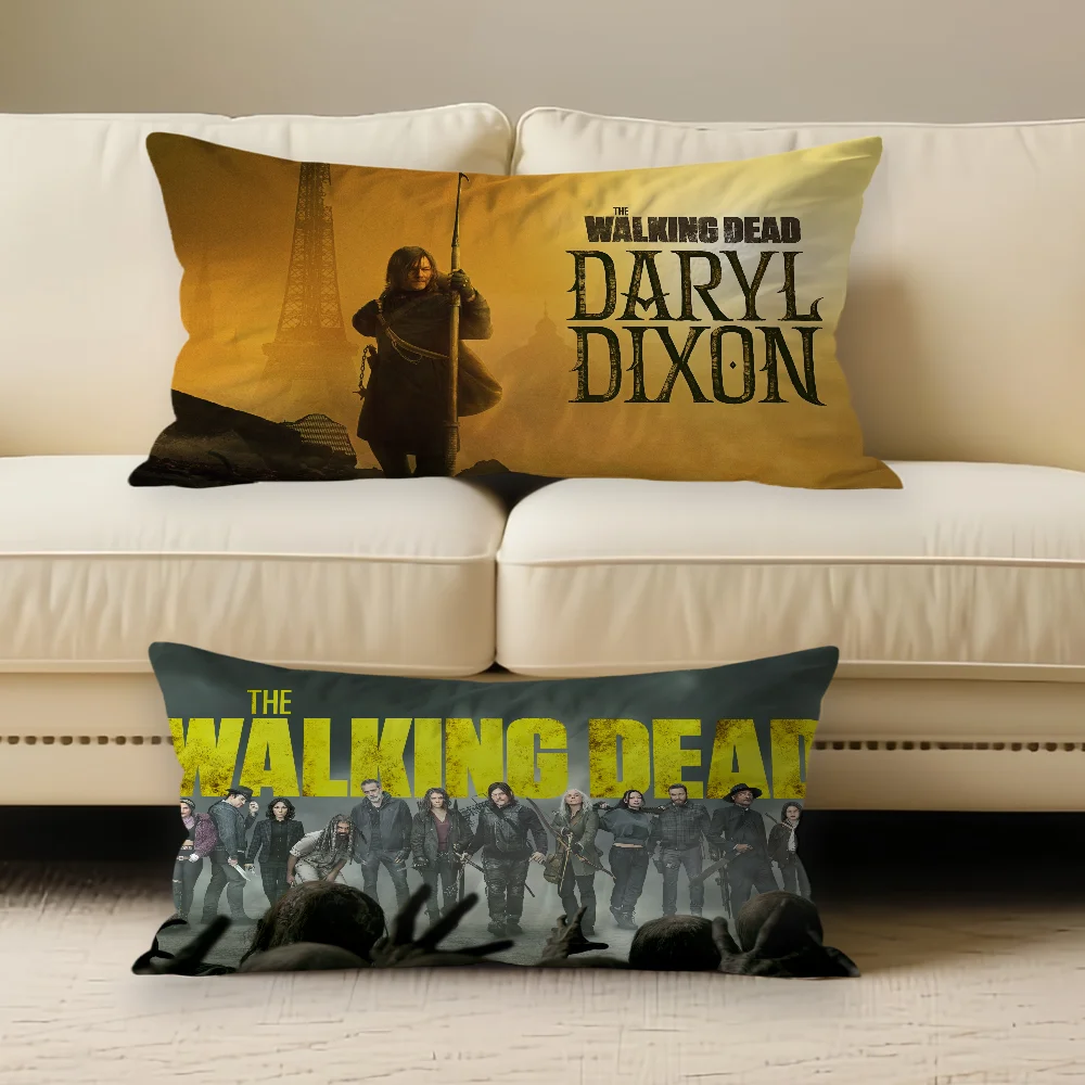 TV series The W-Walking D-Dead Pillow Case Suitable For All Seasons Home Decoration Cushion Cover Suitable For Bedroom Sofa