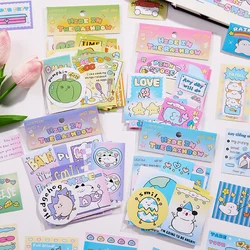 30 PCS Cute cartoon teenage Paper Stickers Crafts And Scrapbooking stickers kids toys book Decorative sticker DIY Stationery ﻿