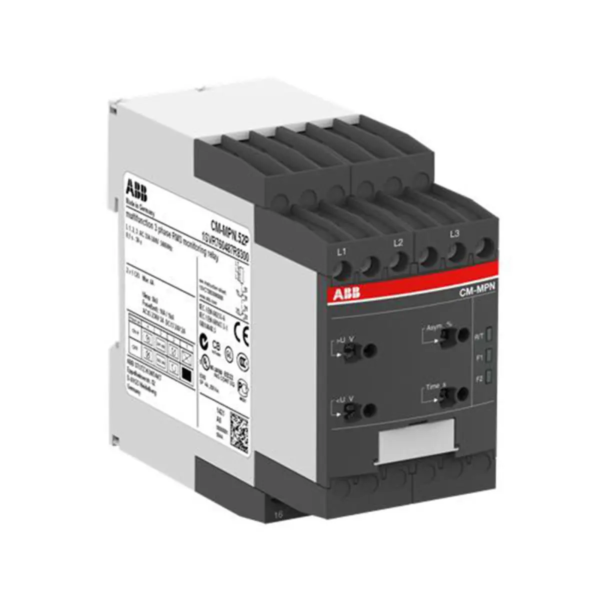 Three-phase monitoring relay CM-MPN.62P 10133818 3*450-720VAC 1SVR760488R8300