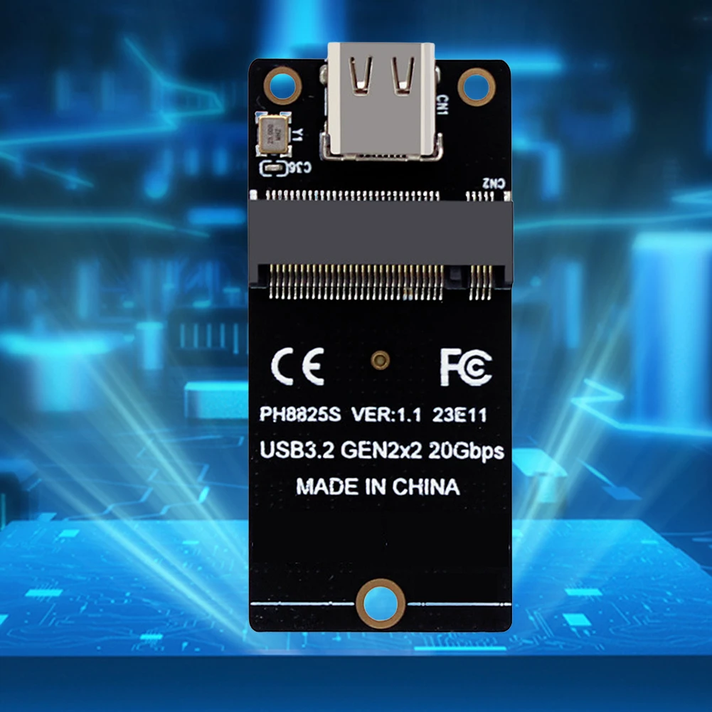 

M.2 To Type C SSD Converter USB3.2 Gen2x2 NVME Conversion Board 20Gbps Adapter Board ASM2364 for SSD 2230/42/60/80 Dropship