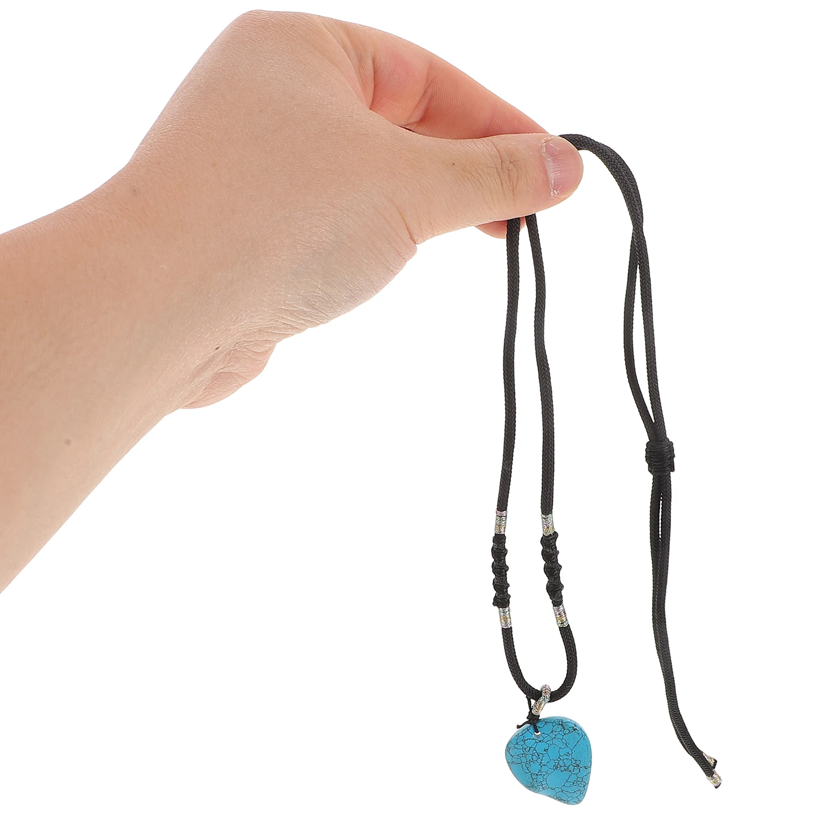 

Guitar Pick Necklace Acoustic Picks Pendant Necklaces Ukulele Electric Stone Charm Man