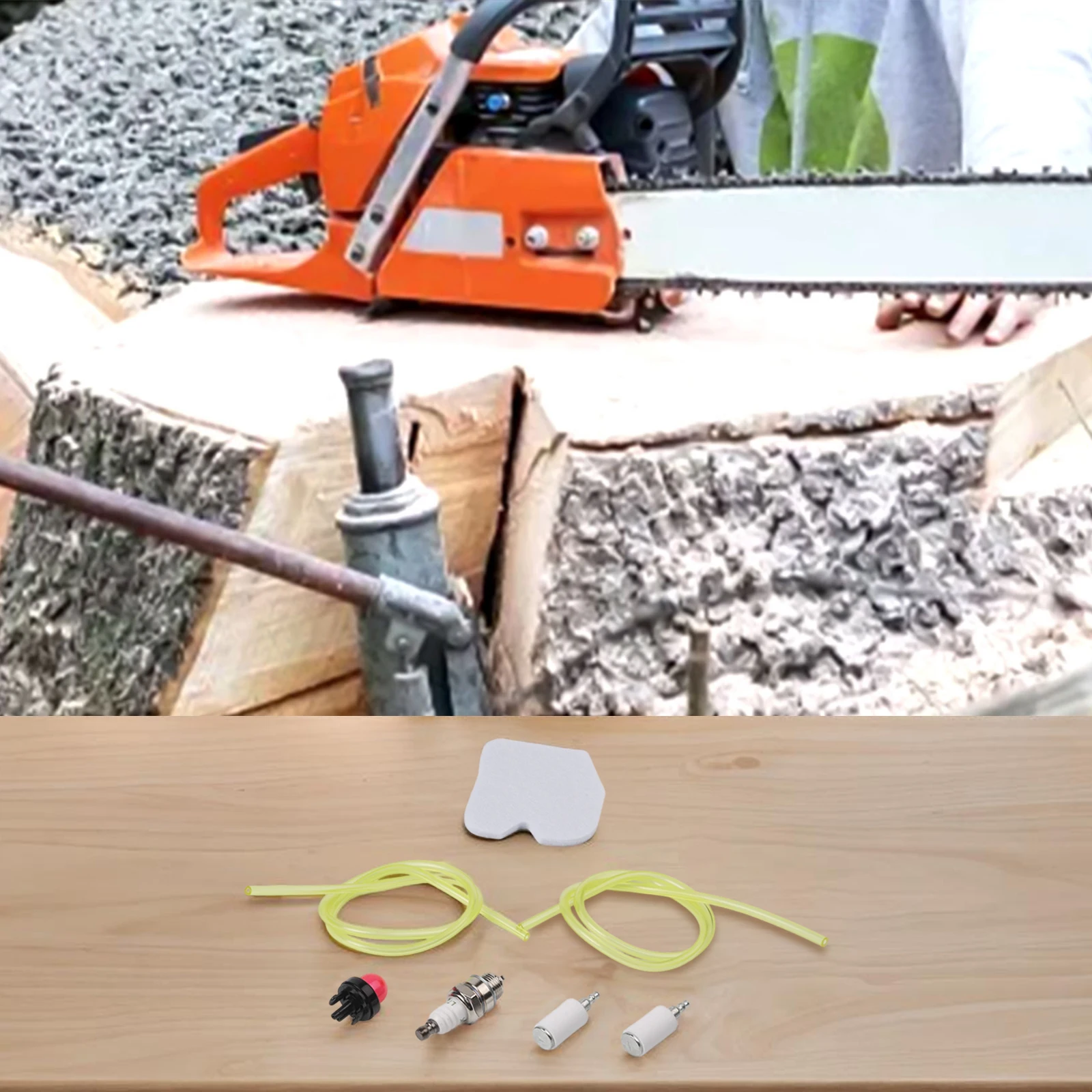 Air Filter Tune-Up Kit Compatible with For Jonsered for chainsaw Models CS2234 and CS2238 for Standard for service Intervals