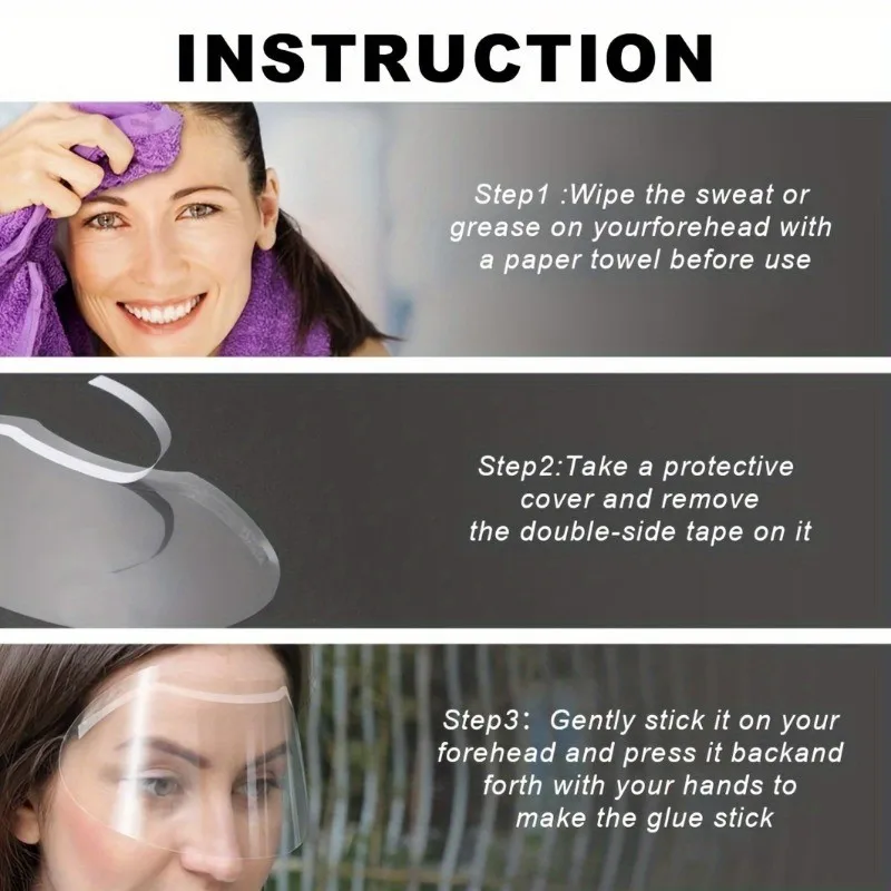 100 قطعة من دروع الوجه للاستحمام والمكياج، أقنعة للاستعمال مرة واحدة لصالونات رذاذ الشعر، لوازم أدوات تصفيف الشعر