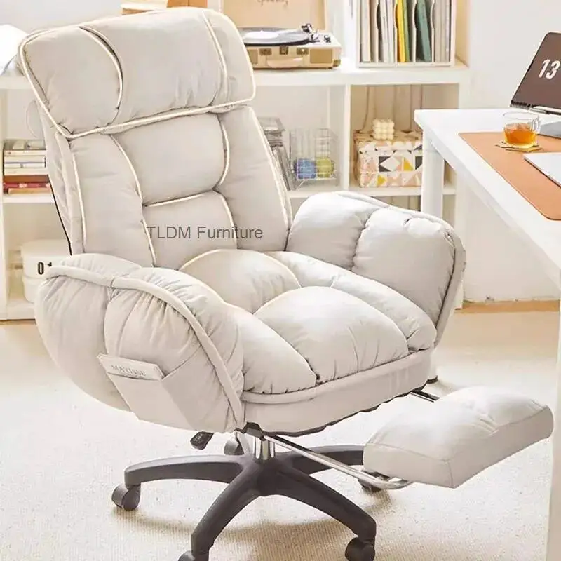 Designer Nordic Office Chair Computer Mobiles Living Room Office Chair Relaxing Reading Sillas De Oficina Library Furniture