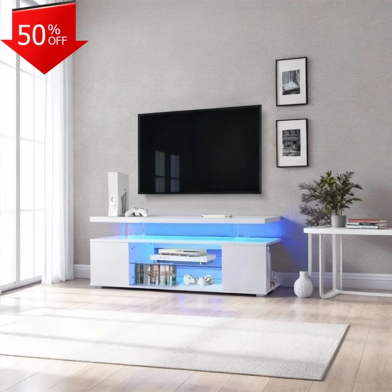 تلفزيون جدار دعم طاولات التلفزيون مركز الترفيه التلفزيون يدعم الأثاث المنزلي غرفة التلفزيون حامل رفوف المعيشة #1