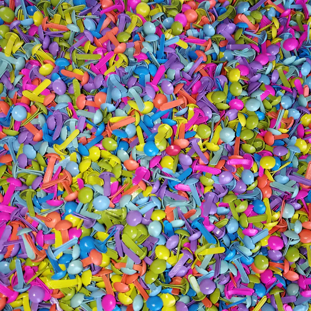 

150pcs H made Diy For Kids DIY Tools Practical Diy Craft Use Safe Brads Craft Brads For Kids Children