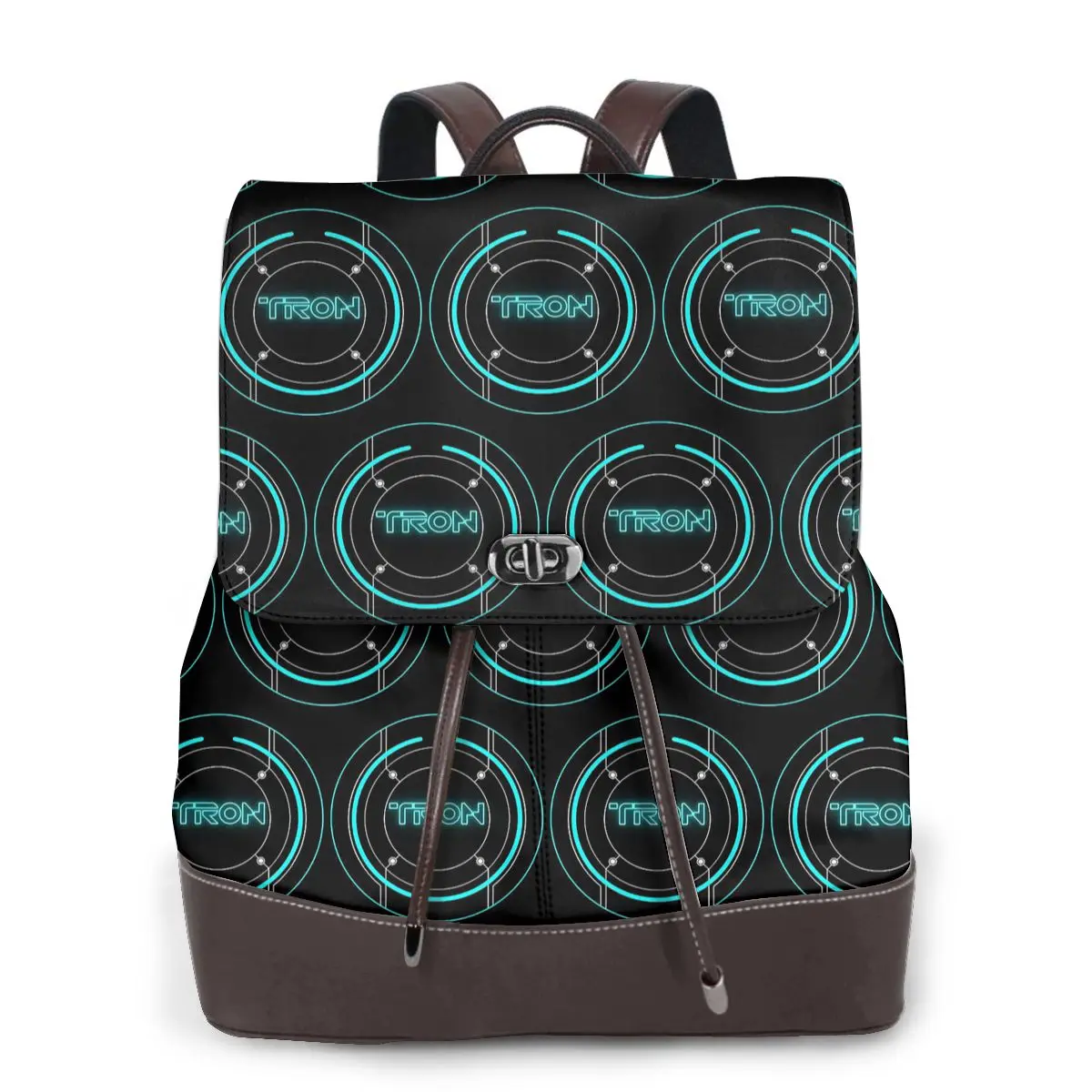 Tron Legacy Inspired Bookbag School Student Bags Hiking Travel Daypack for Women Fashion Derma Backpack