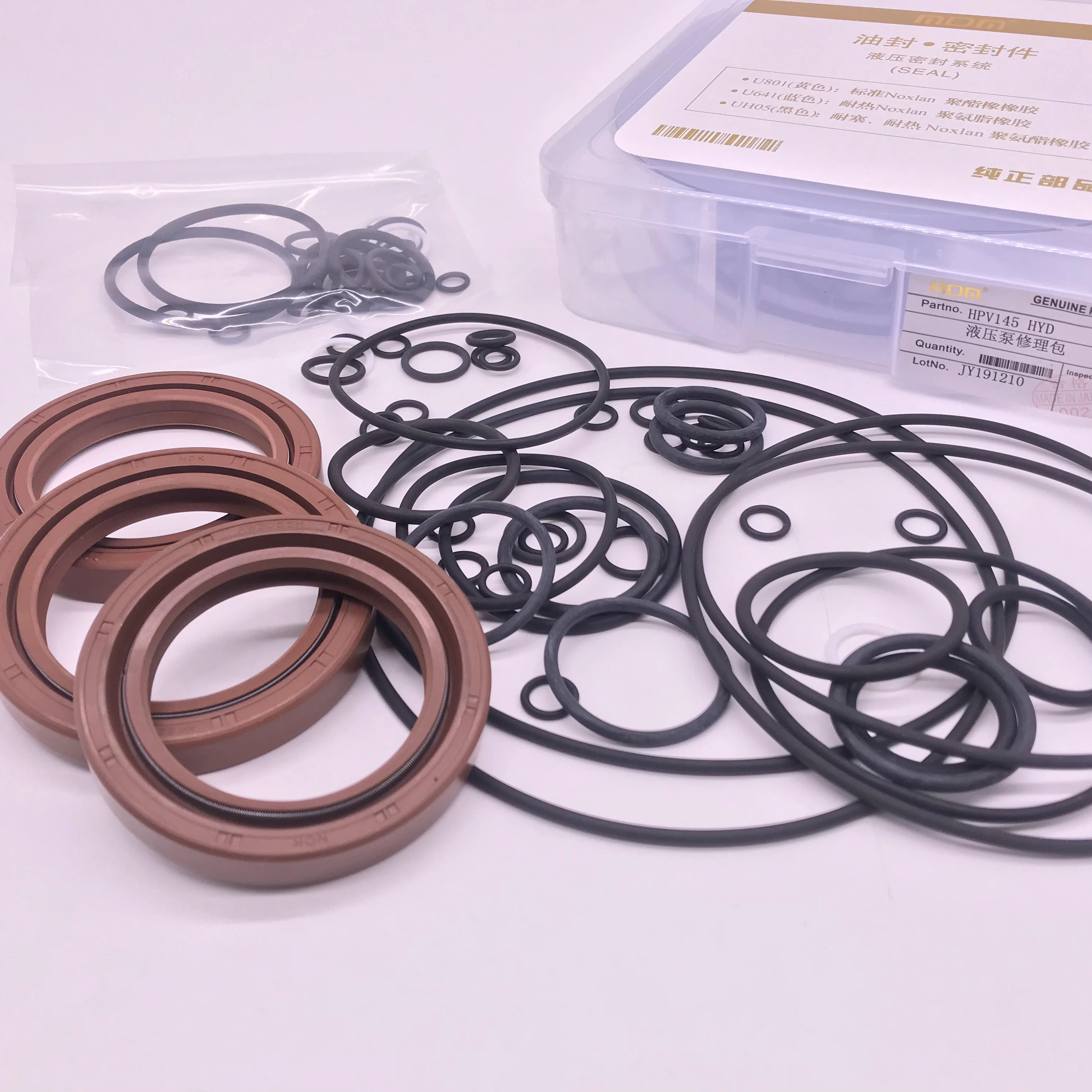 All Models Power seal Oil Seal Hydraulic Excavator Boom Arm Bucket Seal Kit