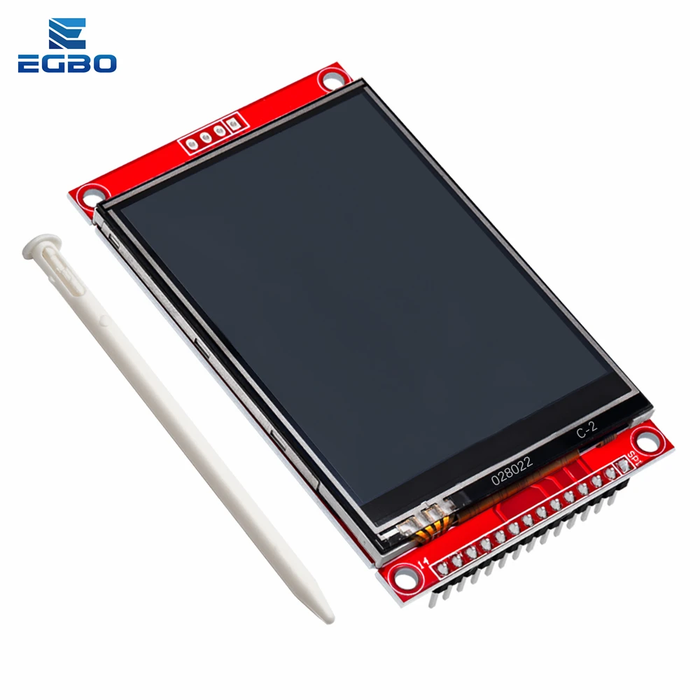 1 قطعة J34 F85 240x320 2.8 "SPI TFT LCD لوحة اللمس المنفذ التسلسلي وحدة مع PCB ILI9341 ST7789V 5 فولت/3.3 فولت 2.8 TFT مع اللمس