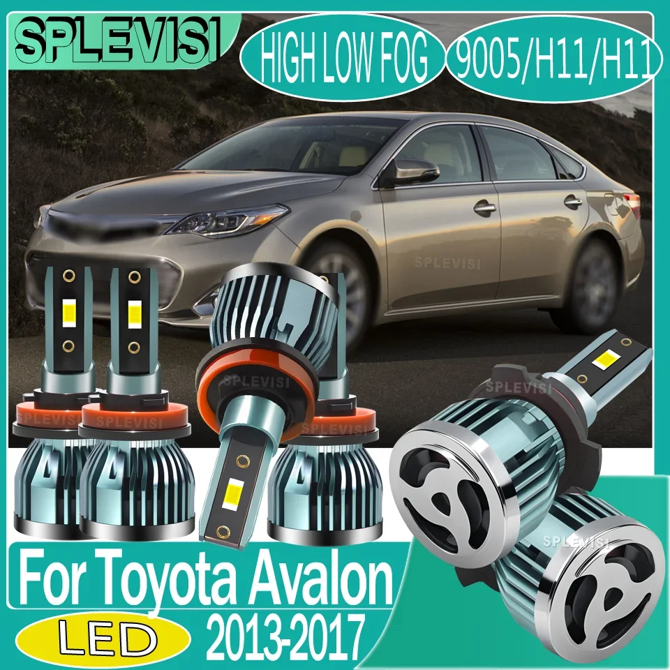 

Keep Out Dirt for Clearer Illumination Long-Lasting 60000 hrs LED Headlight foglight For Toyota Avalon 2013 2014 2015 2016 2017