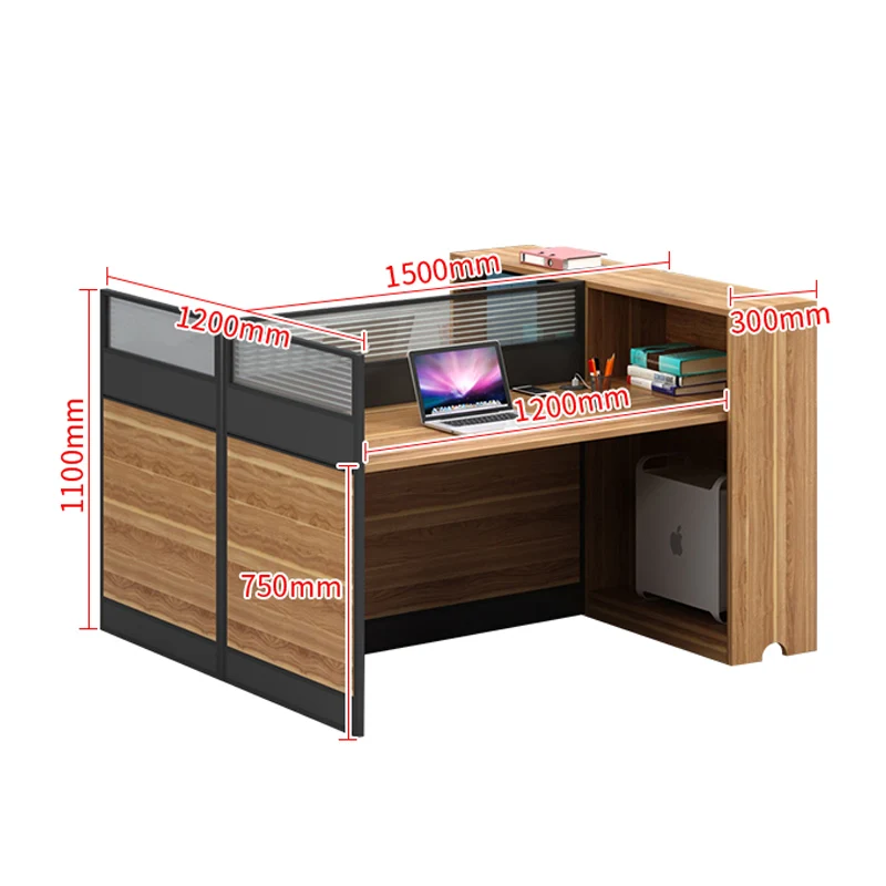 Luxury MDf Panel Modular Healthy Office Desk Workstation with Modern Design