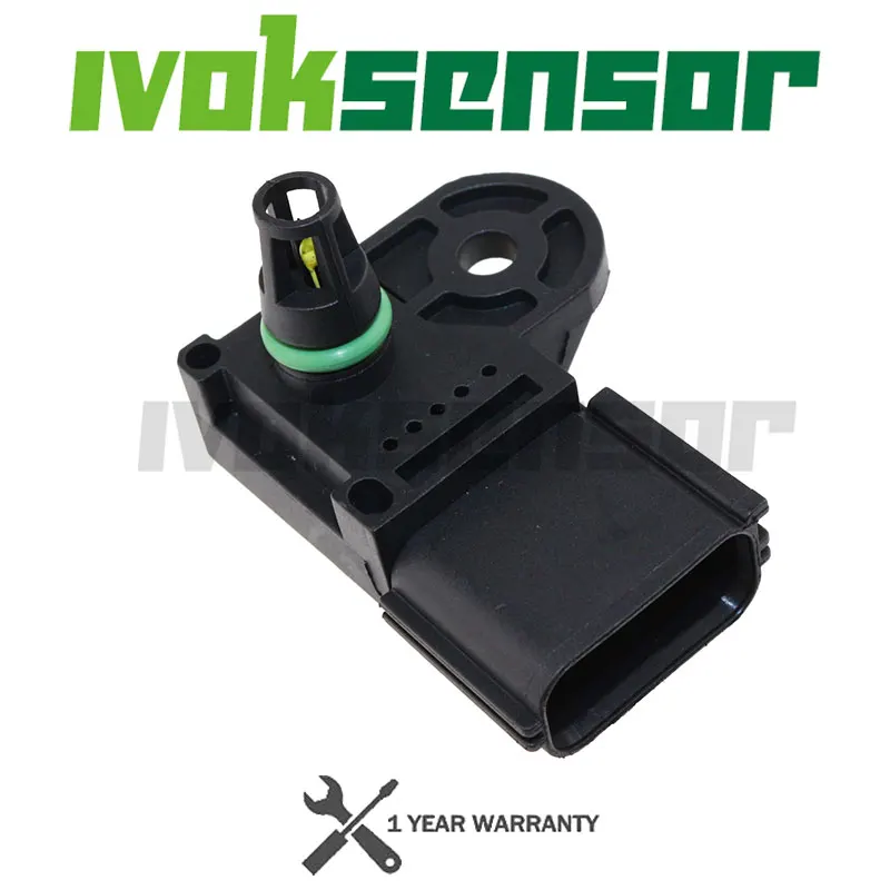 0261230123 MAP Sensor Intake Air Boost Pressure For Mazda Ford C-Max Escape Fusion Expedition Explorer Mustang Transit