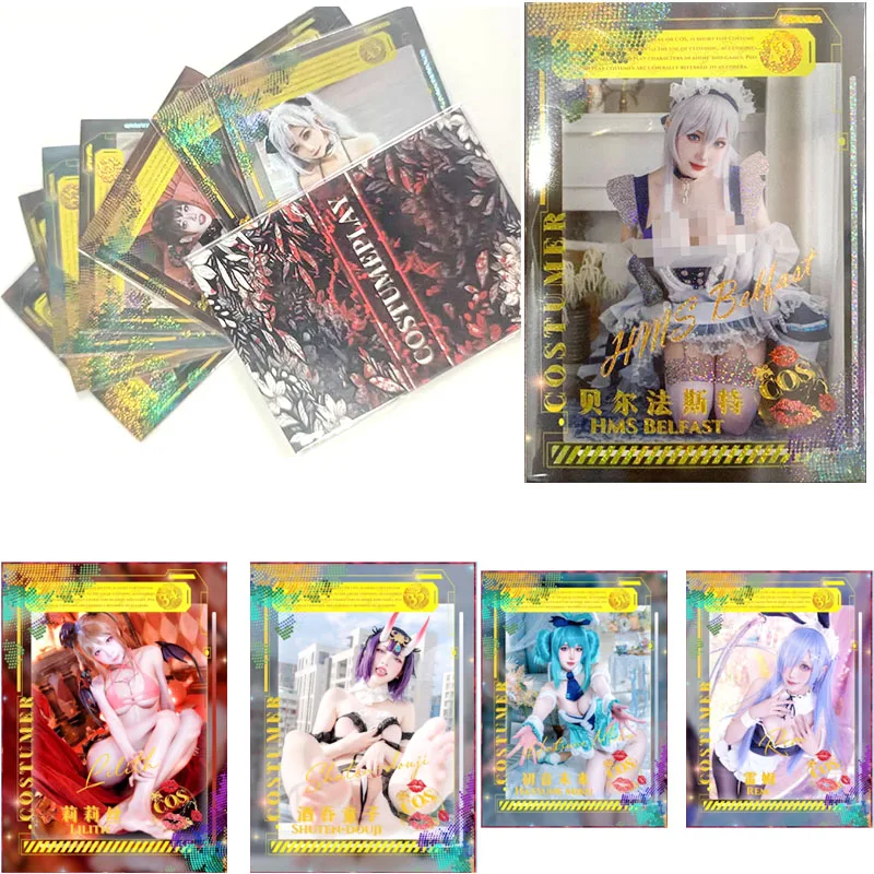 Dea storia Cos serie Kitagawa Marin Ram Rem personaggi Anime collezione abbronzante Flash Card Cartoon Toys regalo di natale