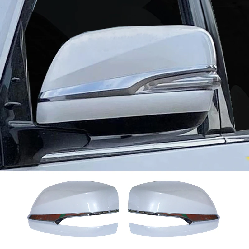 For Lexus LX570 LX570 2016-2021 Rear View Mirror Cover Trim Replacement Exterior Decoration Styling Upgrade Accessories