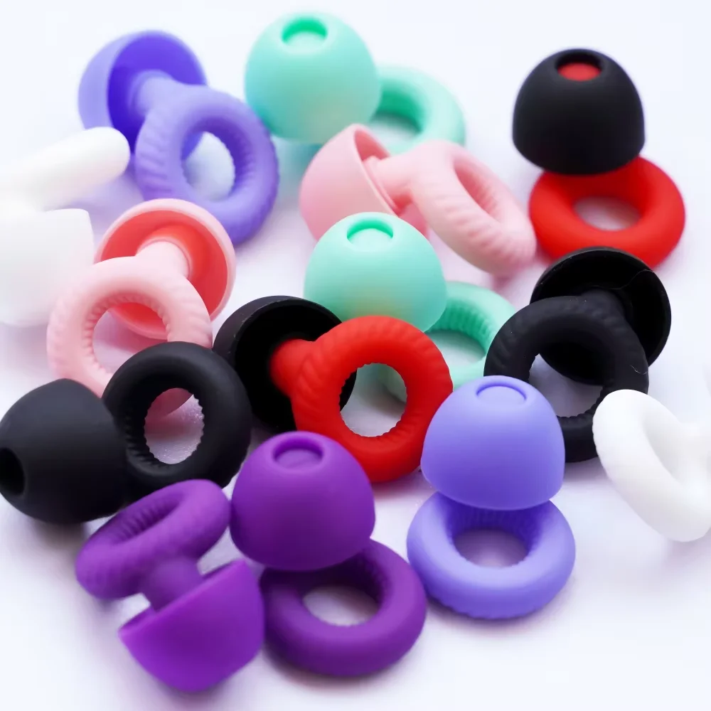 

Silicone Soft Diving Ear Plugs Waterproof Sound Insulation Earplugs Washable with Earplug Caps & Case for Swimming Showering