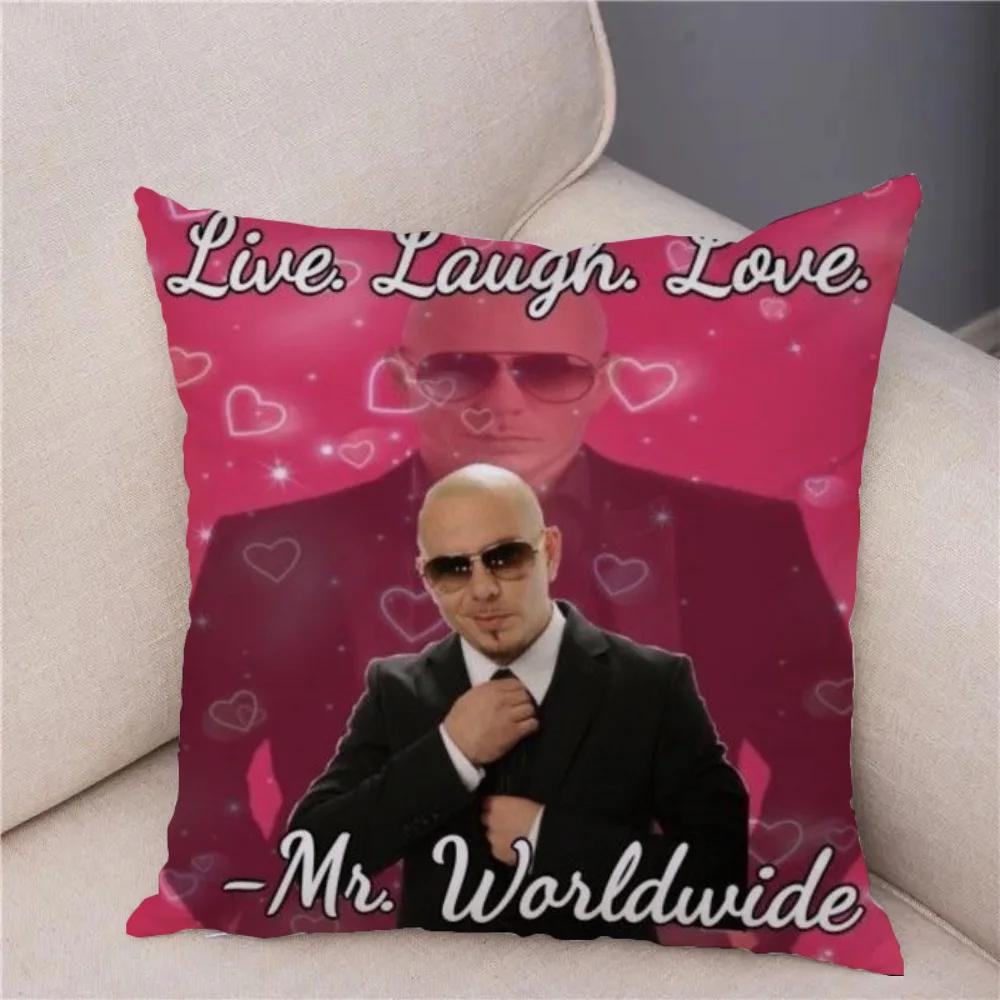 Mr 305 Pitbull Worldwide 45x45 Cushions Cover for Pillow Decorative Sofa Cushion Pillowcases 40x40 Cushions for Living Room Bed