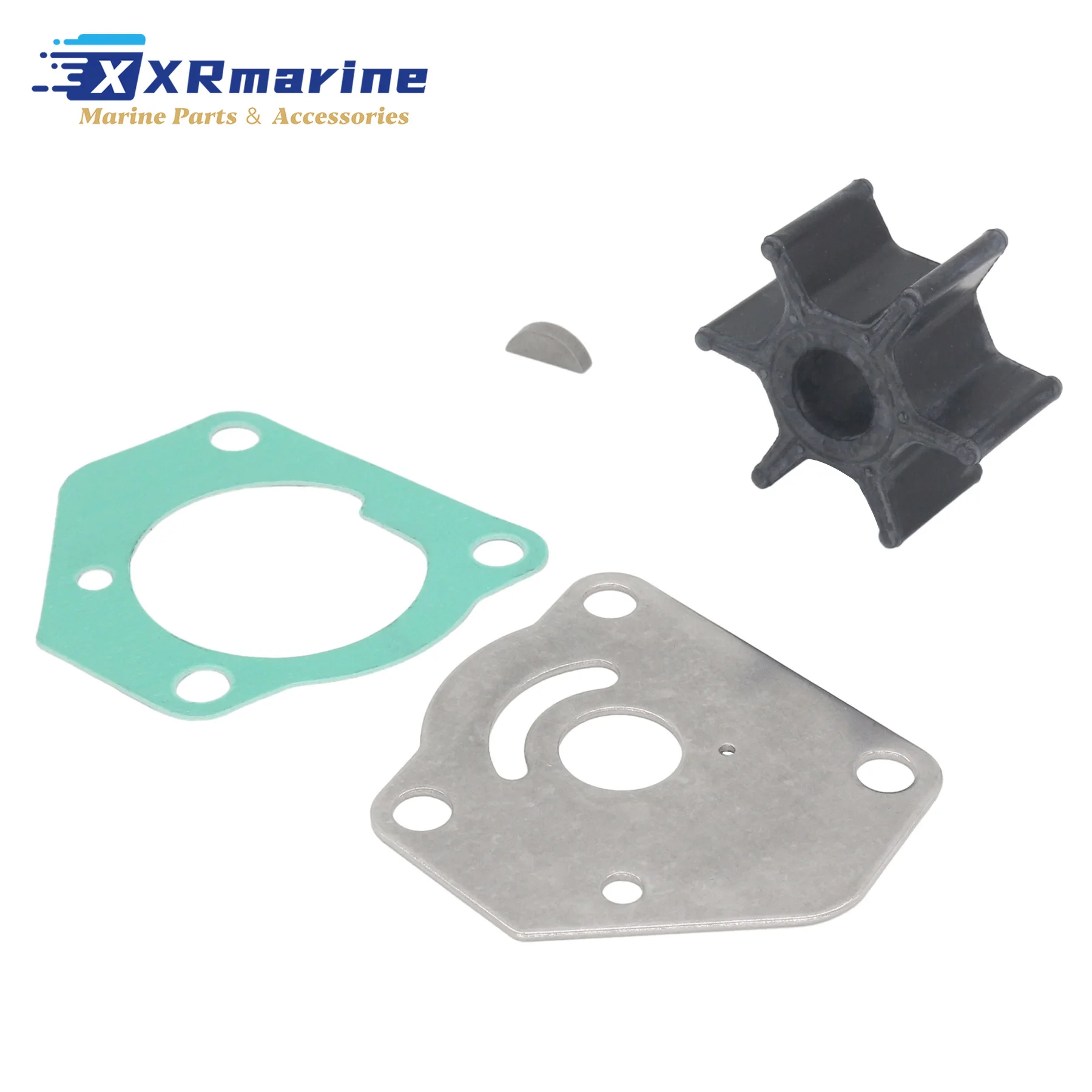 

Fits for Suzuki Outboard Engine 2 Stroke 8HP 9.9HP DT8 DT9.9 Water Pump Impeller Service Kit 17400-92D00 17400-92D01 18-3255