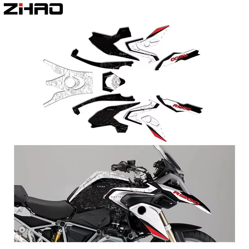 Adesivo di protezione decorazione corpo adesivo riflettente moto per R1200GS R1200 GS LC 2014-2018 2015 2016 2017