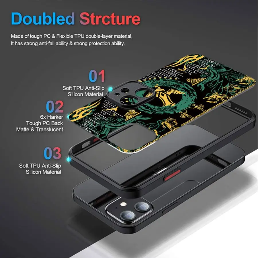 Game The Legend Of Zelda's Cover Telefoonhoesje voor iPhone 16 Pro 11 12 Mini 13 14 Pro 15 Pro Max 7 8 Plus XR XS MAX Mat Zacht