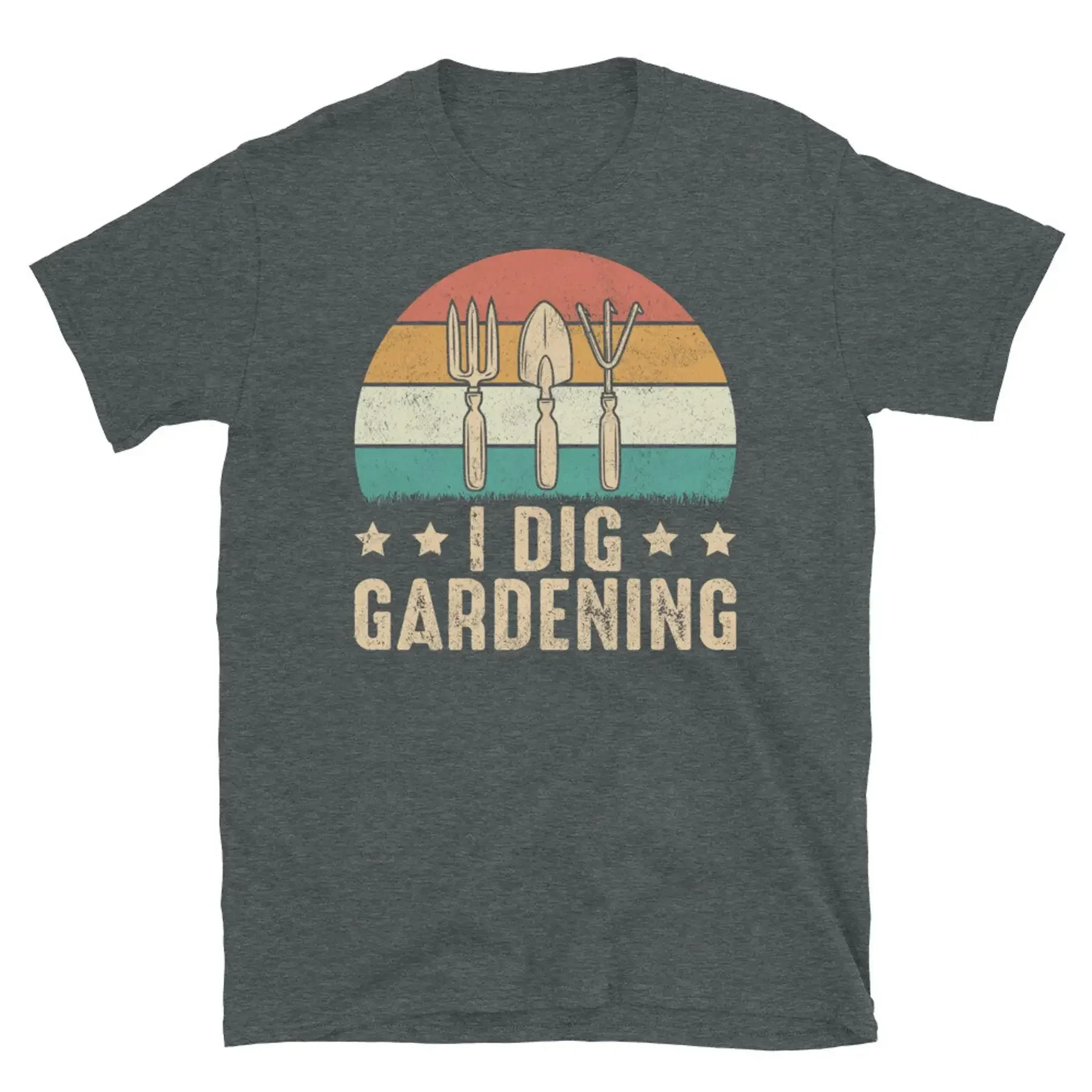 I Dig Gardening Growing and Cultivating Plants Short Sleeve Unisex T Shirt