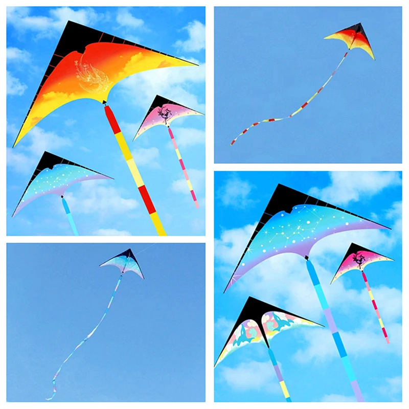 Free Shipping delta kites flying for kids kites line fun toys sports outdoor games Flying snake sports-leisure Power kite Cloth