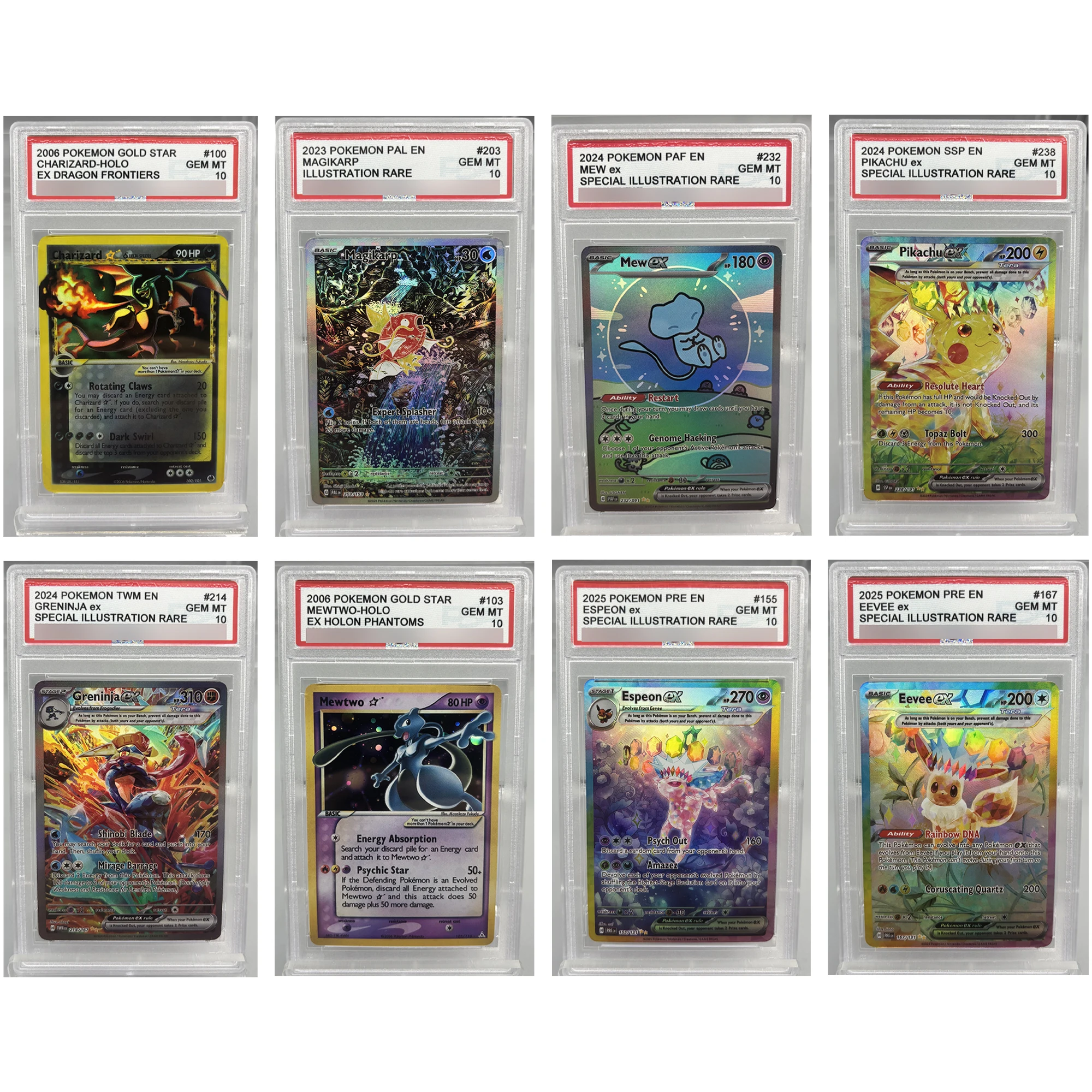 

Самодельная карта PTCG English Charizard Mew Mewtwo Magikarp, рейтинг, карта Diy, версия для копирования, коллекционная карта аниме, подарочная игрушка
