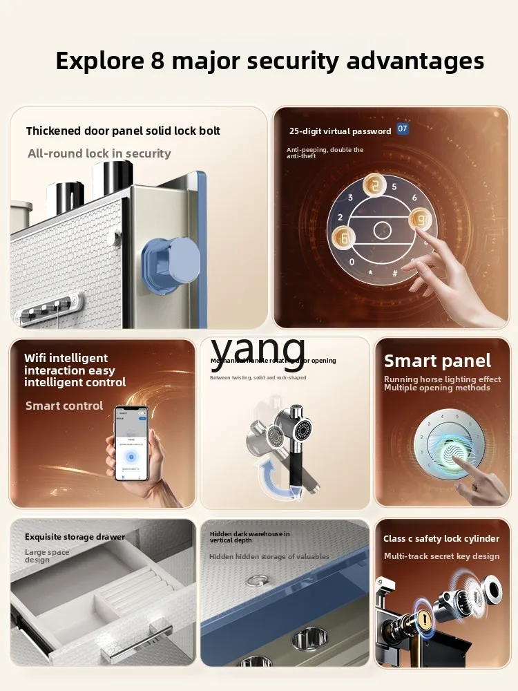 LMMCSP Certified Xuanwu Series Office Anti-Theft Safe
