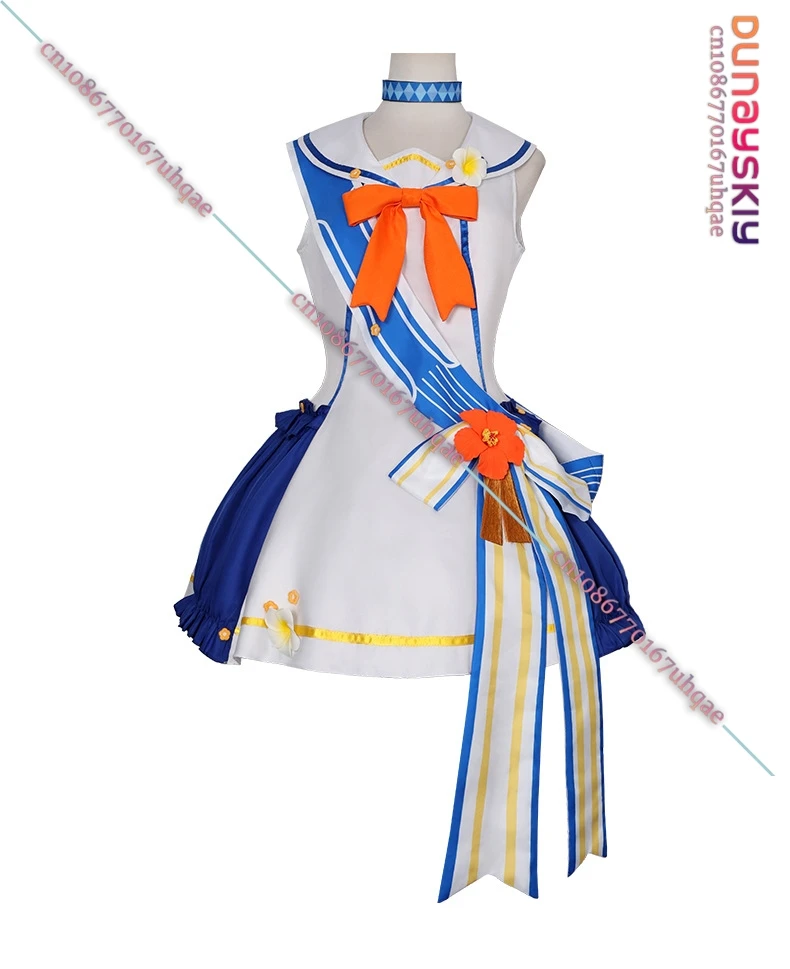 Amiya Game Arknights Cosplay Costume Supermarket Amiya Character Roleplay Outfit Halloween Comic Con Anime Role Play Dress Up view 2