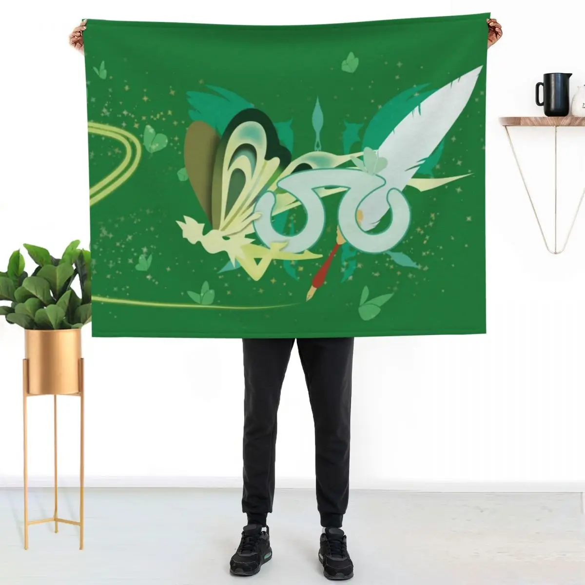 

FFXIV Scholar Job Mat Throw Blanket Stylish Warm Blanket for Living Room Bedroom