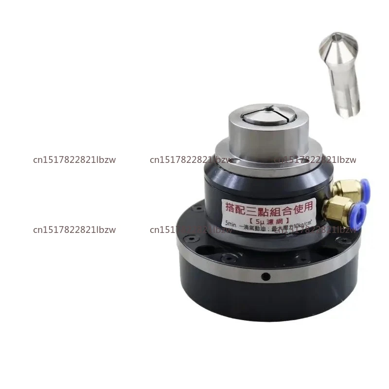15 Pneumatic Chuck Rotating Small Pneumatic  Front-mounted Back-pull Precision Pneumatic Collet