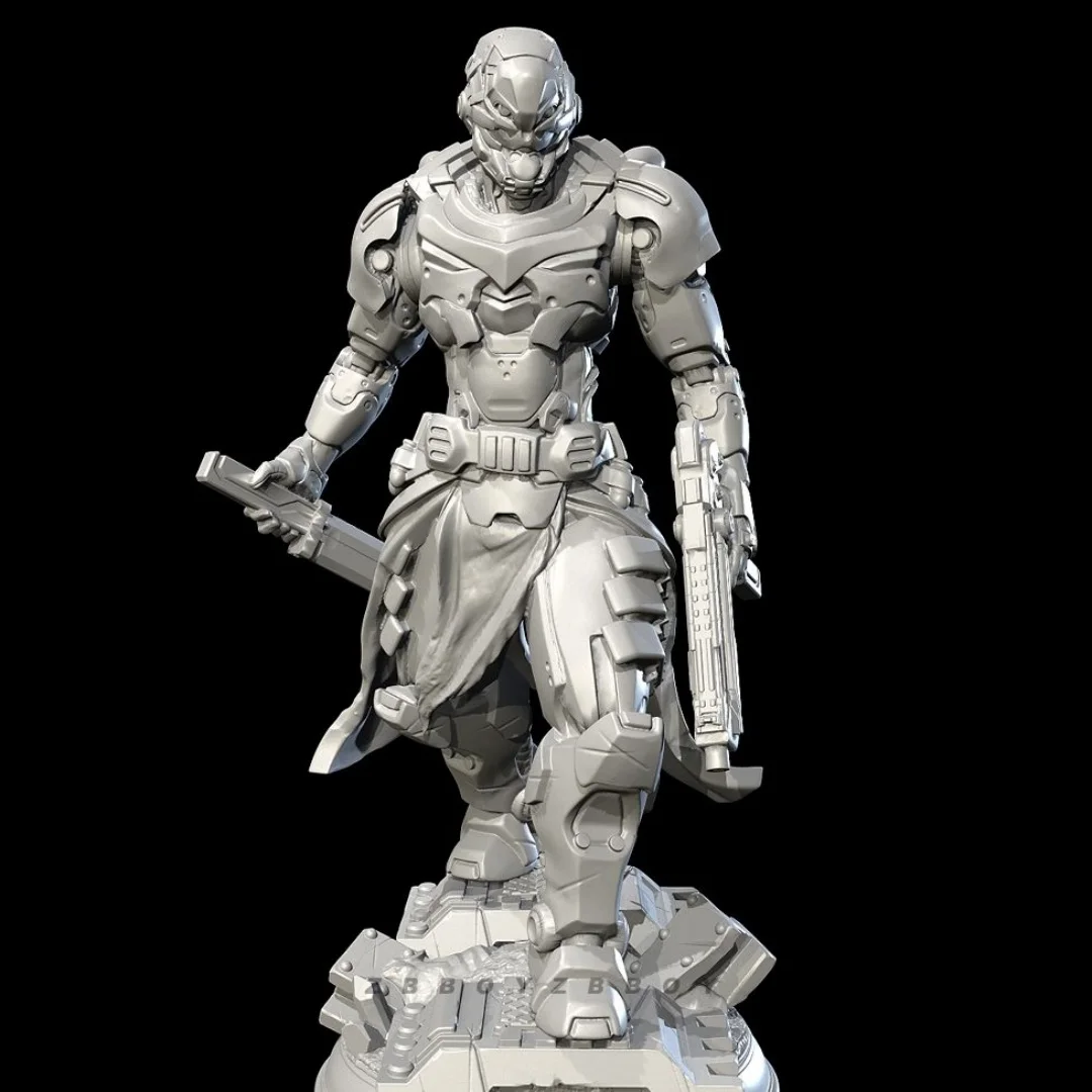 

1/24 Scale,1/35 Scale Resin Figure Mechanical Warrior Assemble Model Kit Unassembled and Unpainted 3D printing toy 1284