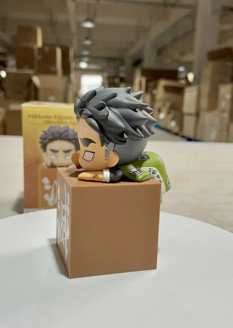 Uzui Tengen Himejima Gyomei Фигурка Развлечения Q-версия Коллекция Орнамент Модель Игрушки