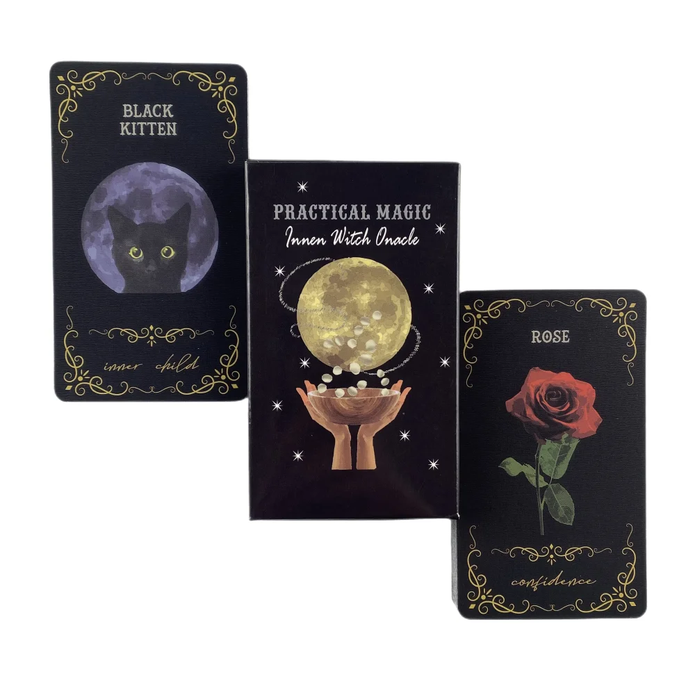 Practical Magic Inner Witch Oracle Cards A 46 Tarot English Visions Divination Edition Deck Borad Playing Games