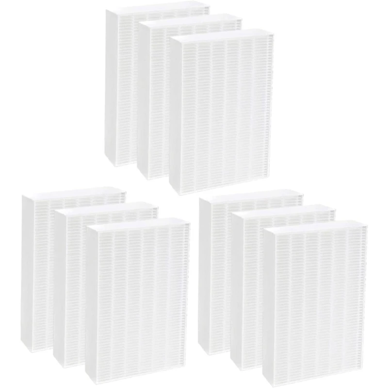 

9Pack HRF-R3 True HEPA Replacement Filter For Honeywell HEPA R Filter HRF-R2 HRF-R3 HPA090, HPA100, HPA200 Series