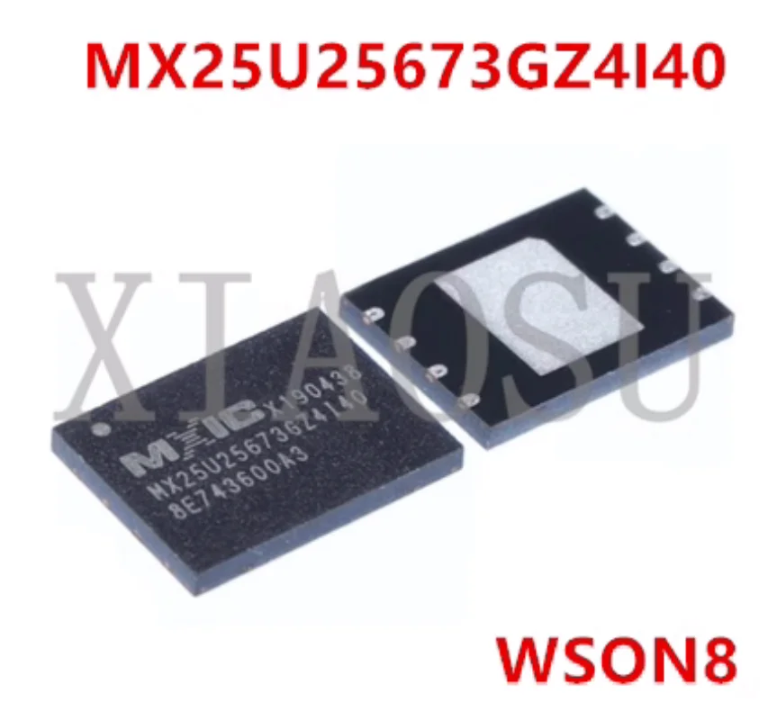 (2-5piece)100% New MX25U25673GZ4I40 MX25U25673GZ4140 MX25U25673 6mm*8mm QFN-8 Chipset