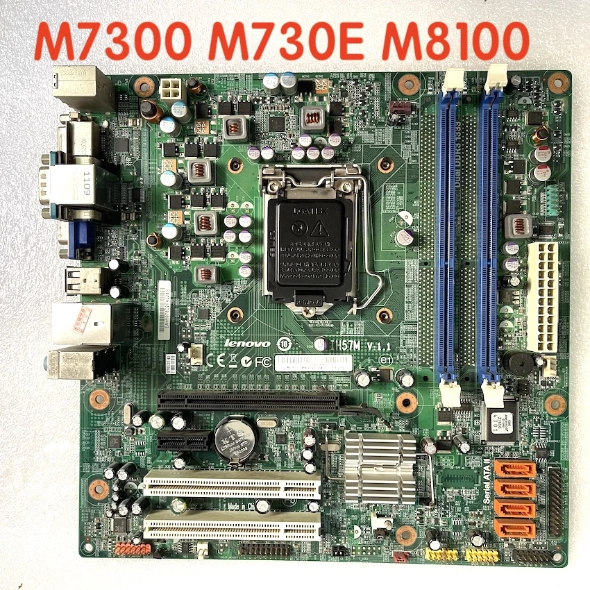 

IH57M For Lenovo M7300 M730E M8100 M6900 Motherboard H57H-LM Mainboard 100%tested fully work