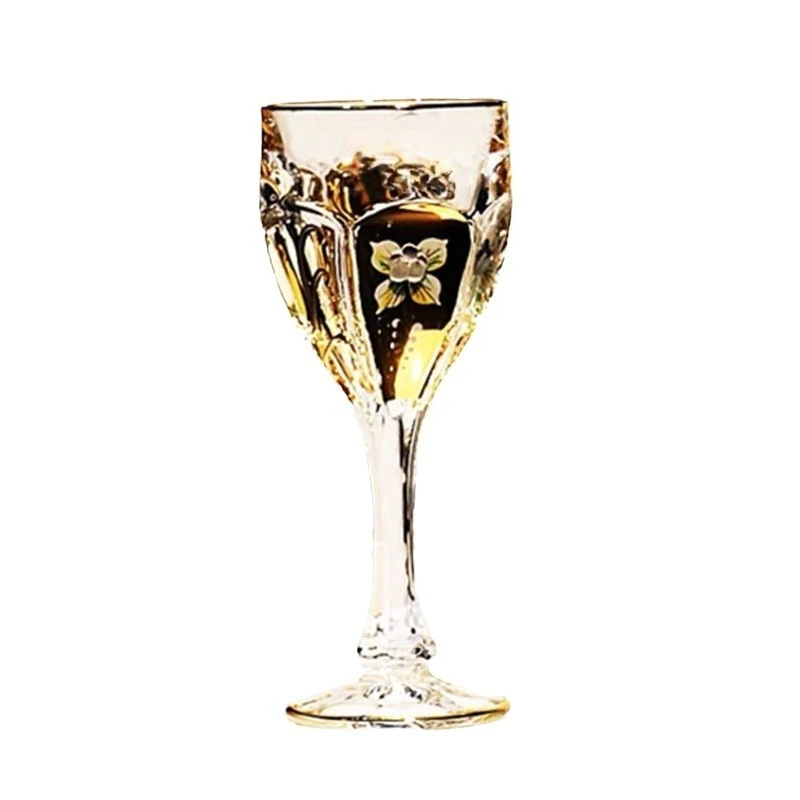 Tall crystal glass red wine glass, wine glass, champagne glass-to-glass gift box