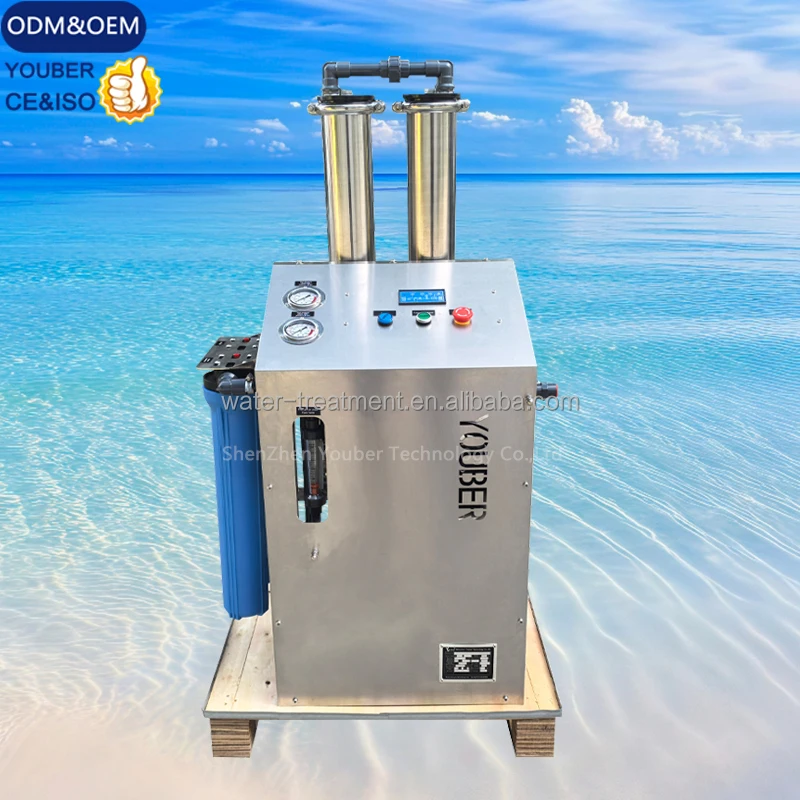 Mobile Reverse Osmosis Water System Clean Window Wash Water Desalination Plant RO Water Treatment Machinery Purification Plant