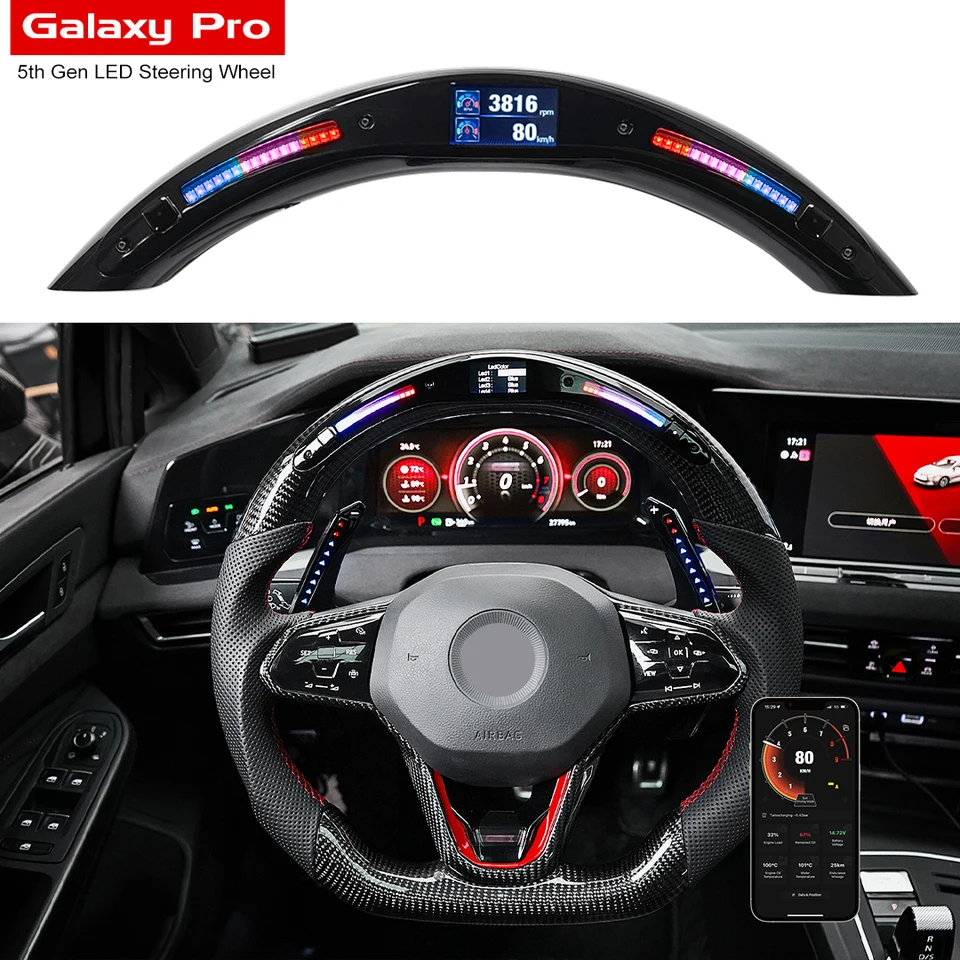 TDD LED Steering Wheel Display Kit for Galaxy Pro Model