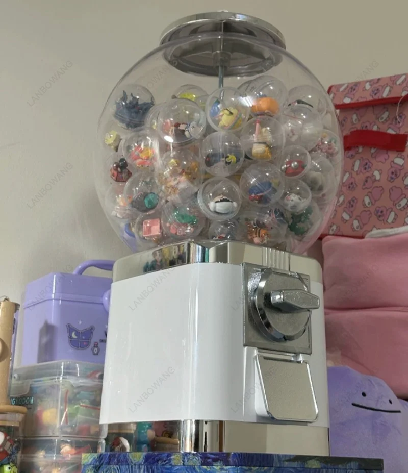 50mm Large Ball Gashapon Machine Capsule Dispenser Fits 40‑55mm for Dolce Gusto Coffee Capsule Storage Application