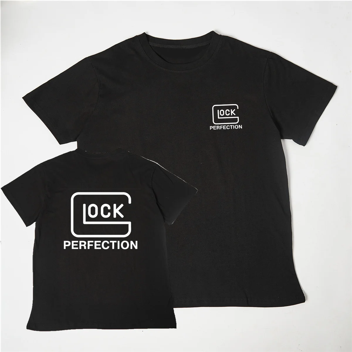 

Glock Perfection Men T Shirts Summer Fashion Short Sleeve Man Glock T-Shirt Tops