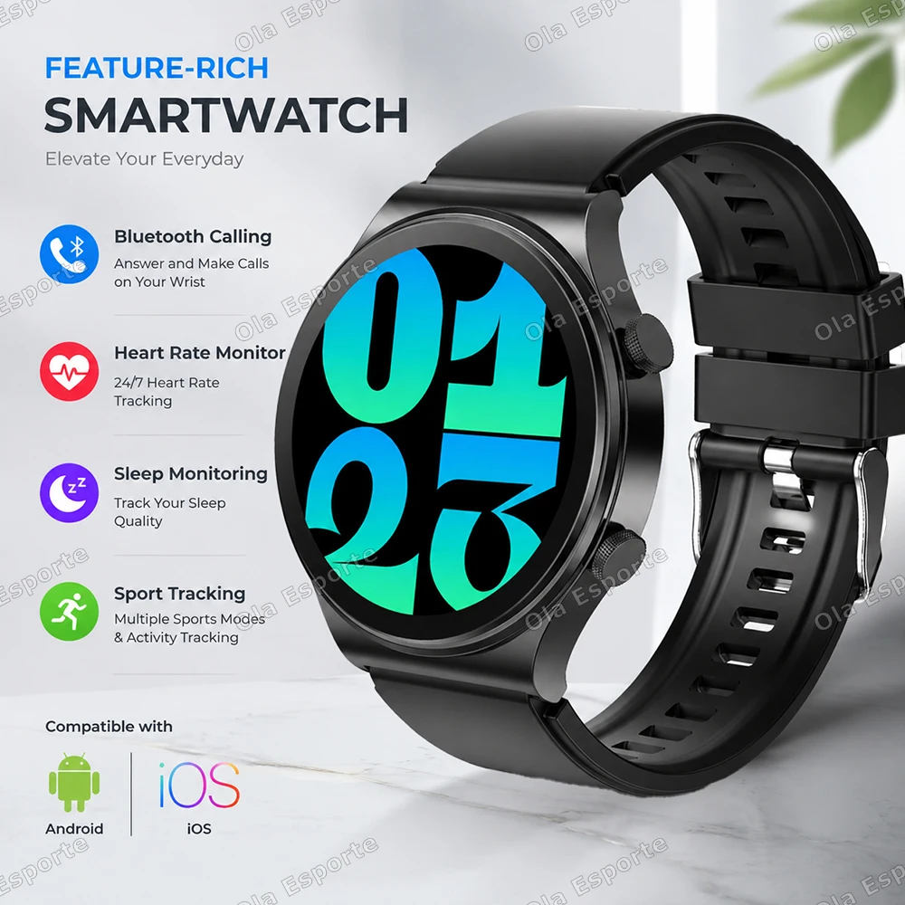 Smartwatch Watches For Women With Gps - 2026 Nieuwe Bluetooth Oproep Smartwatch Klassiek