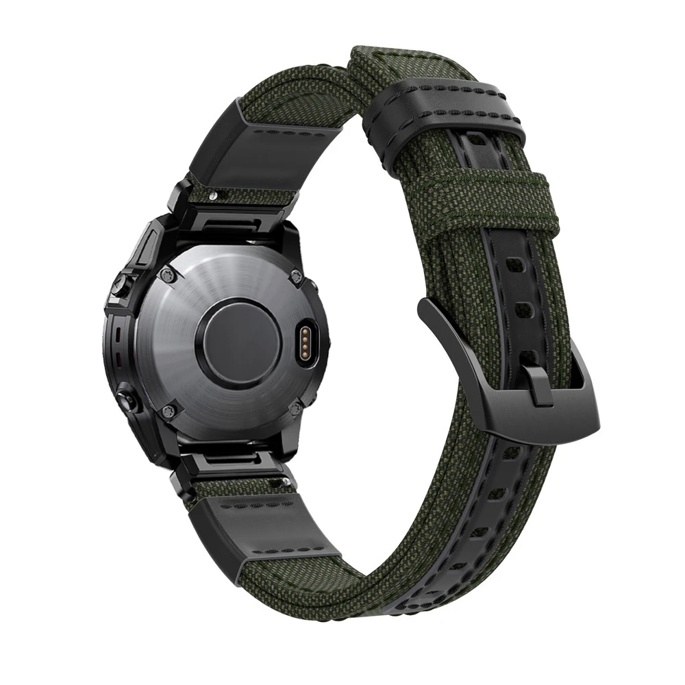 Ремешок для смарт-часов, кожаный браслет для Garmin Epix Pro/Fenix 7X 7 Pro 47 мм 51 мм, Fenix 6 6X Pro QuickFit, 26 мм 22 мм